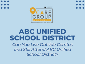 Homes outside Cerritos in ABC Unified School District