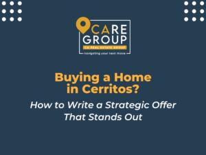 Cerritos homebuyer preparing a strategic offer on a house