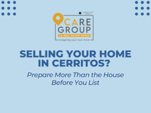 Cerritos home selling checklist for preparing a house before listing