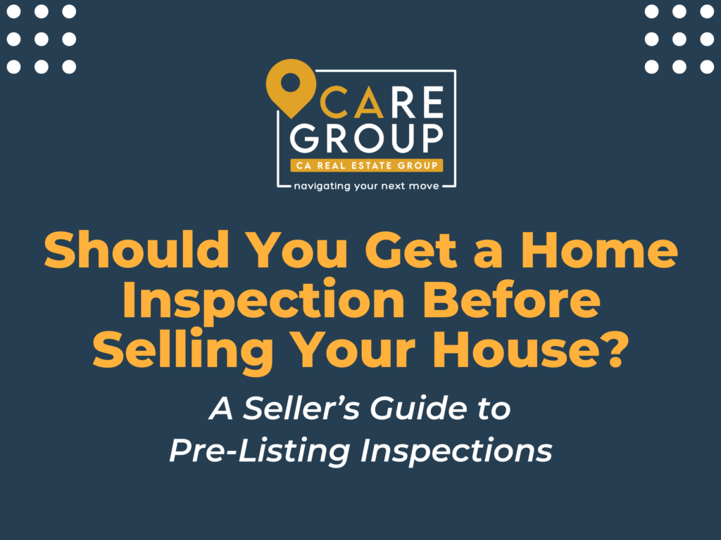 Home inspector evaluating a house before the homeowner lists it for sale