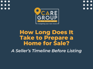 Home seller preparing a house for sale before listing with a Realtor