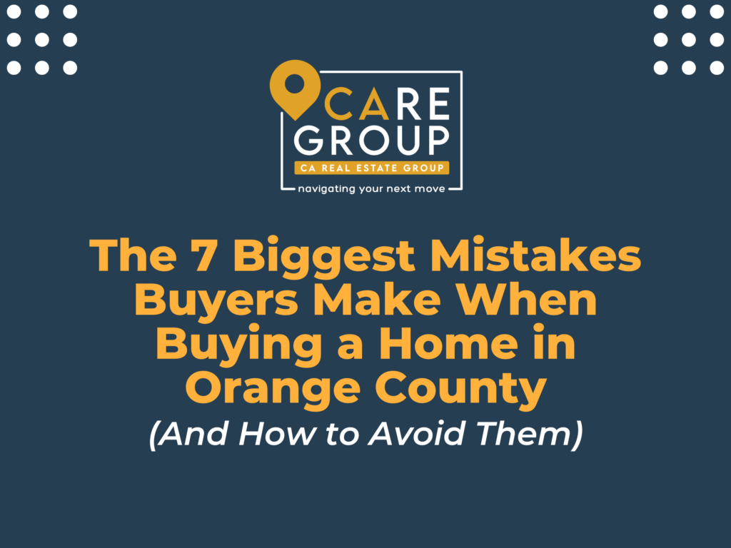 Orange County home buyers reviewing a property and home purchase documents with a real estate agent