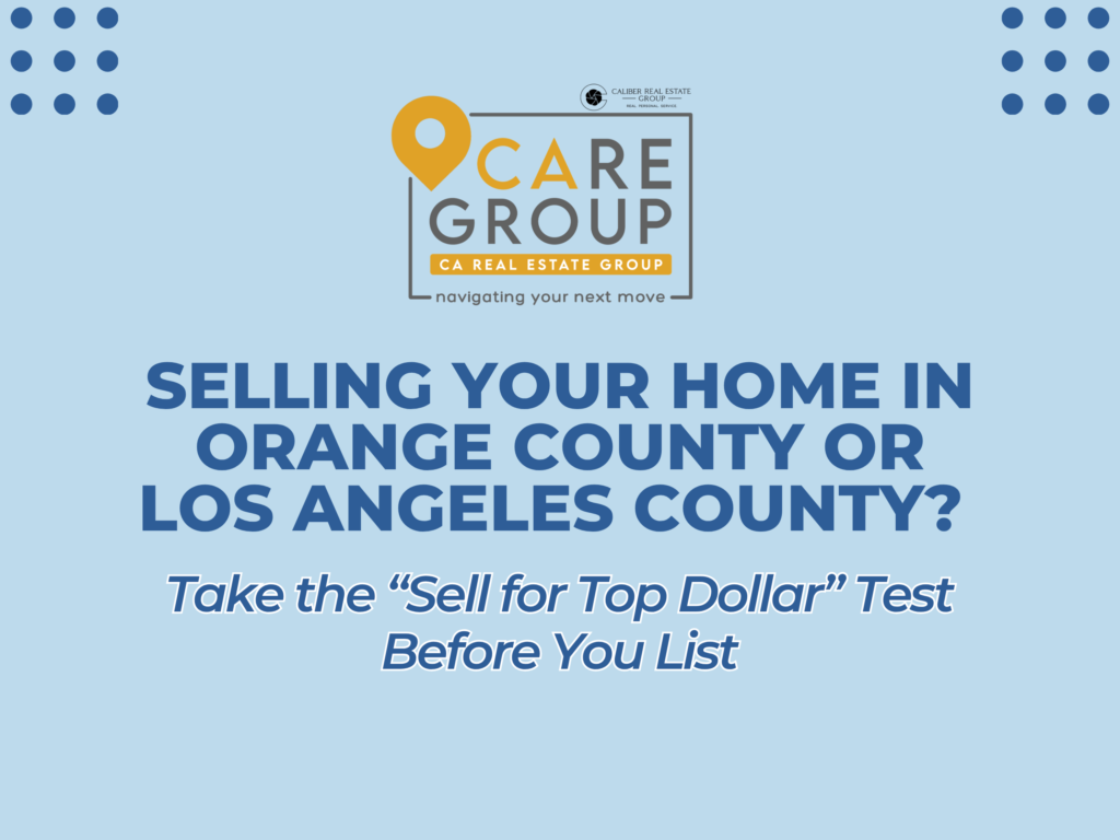 How to prepare your home to sell for top dollar before listing
