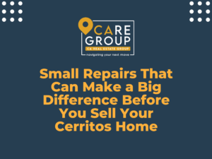 Cerritos homeowner completing small repairs before listing a home for sale