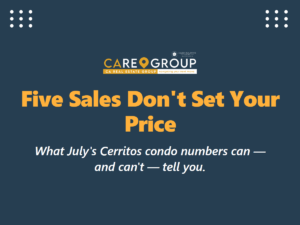 Cerritos condo market update for July 2026