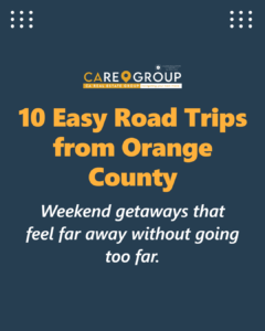 10 easy road trips from Orange County for a fall weekend getaway